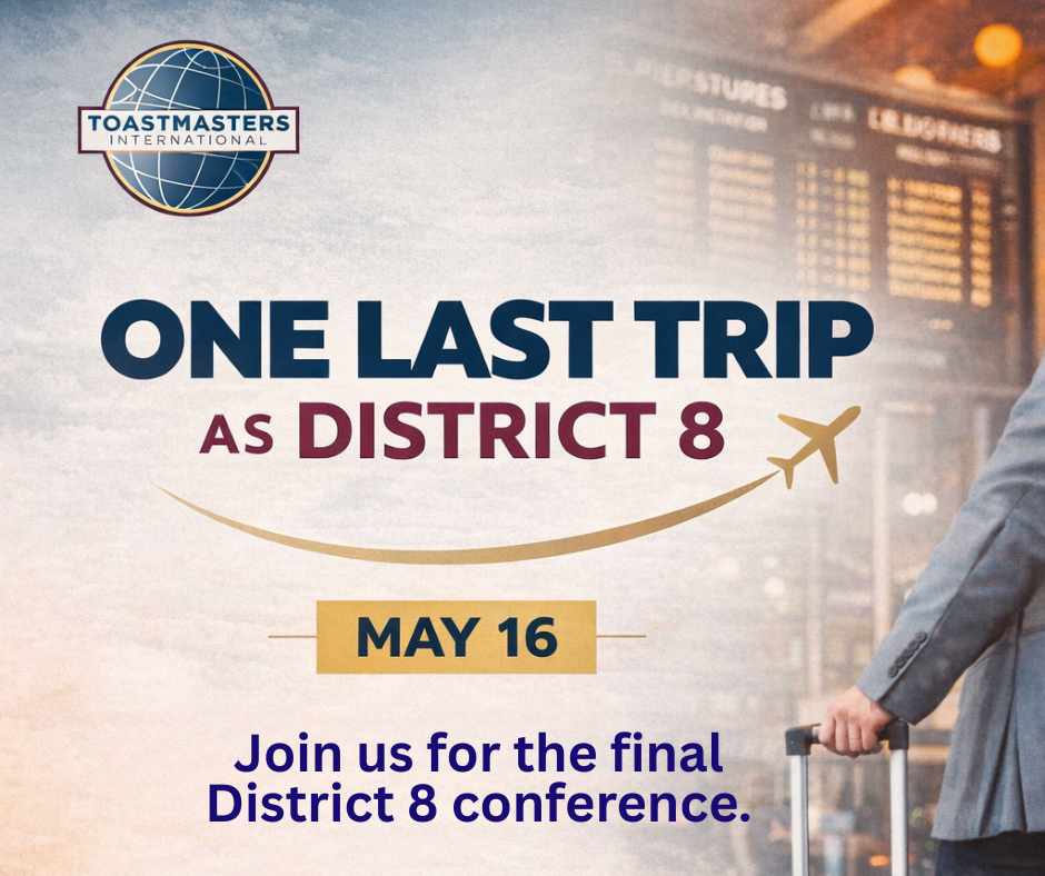 One Last Trip as District 8 (Conference)