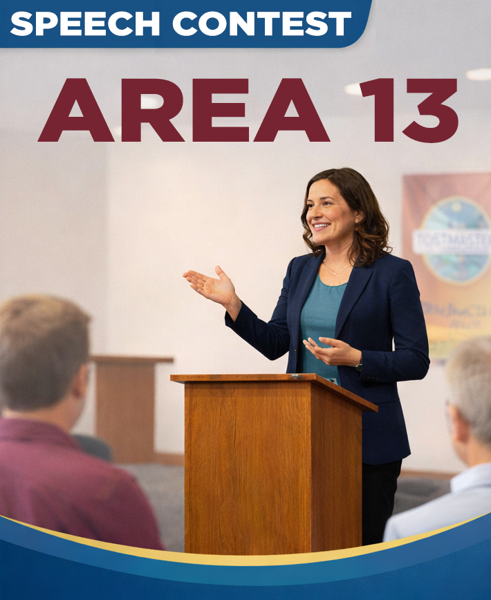 Area 13 Speech Contest 2026