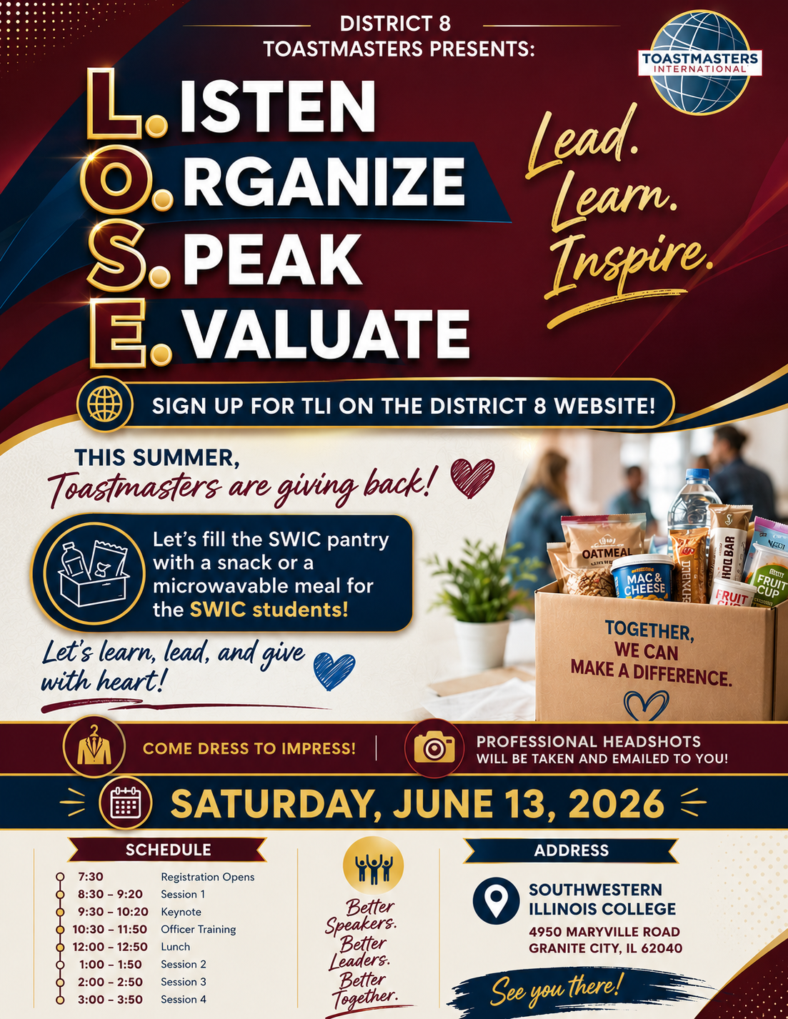Toastmasters Leadership Institute - TLI